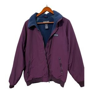 Vintage Purple and navy blue vintage 90s windbreaker jacket #retro #retro